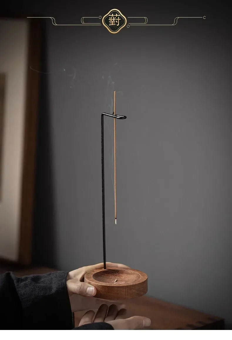 Wooden Minimalist Incense Stick Holder