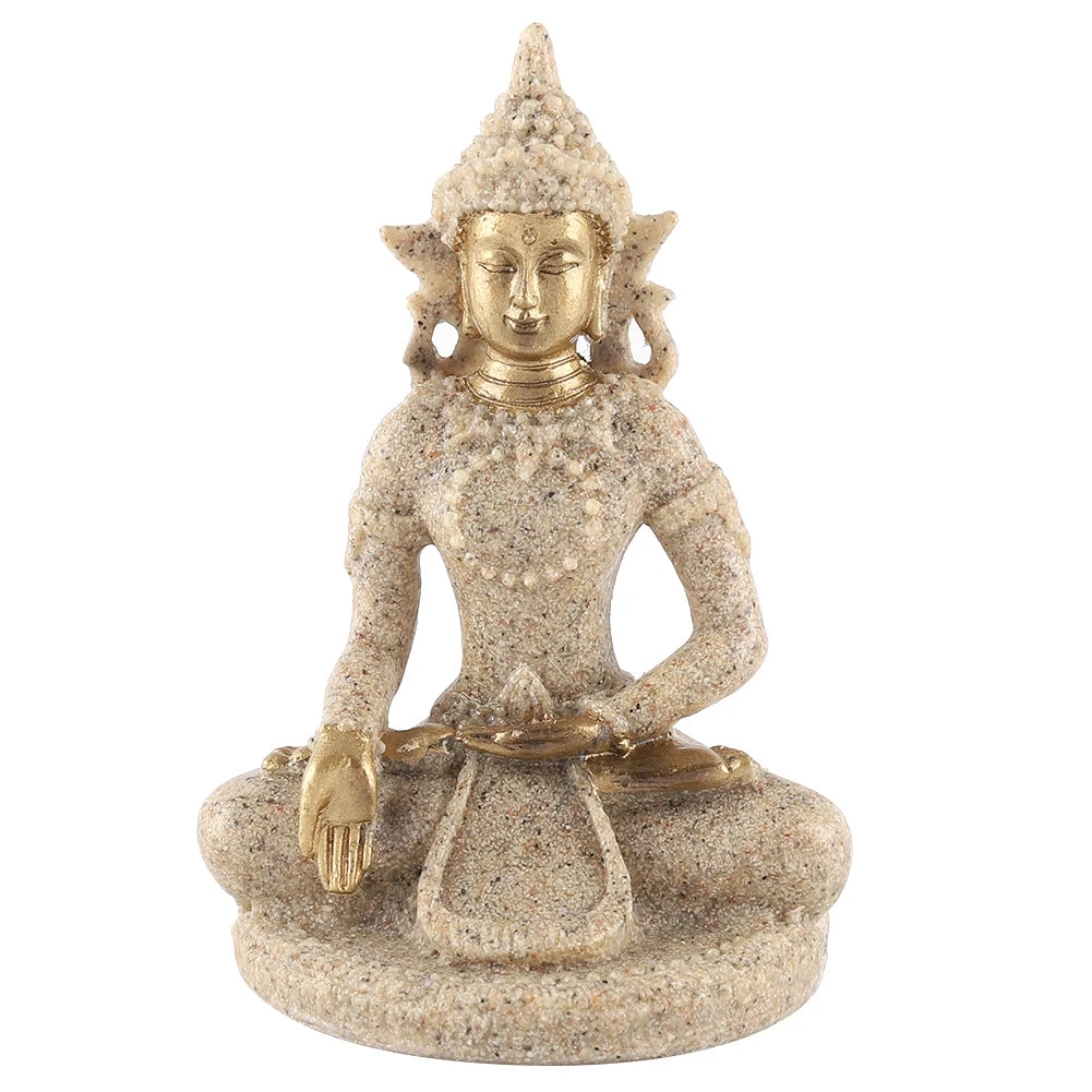 8cm Meditating Buddha Statue