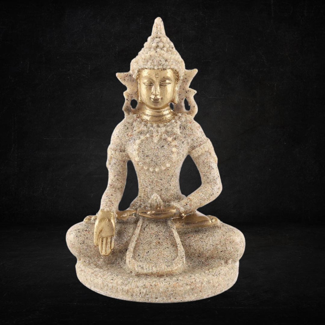 8cm Meditating Buddha Statue