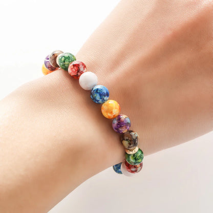 Chakra Healing Energy Stone Bracelet