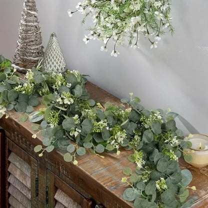 Artificial Eucalyptus Leaves Decoration