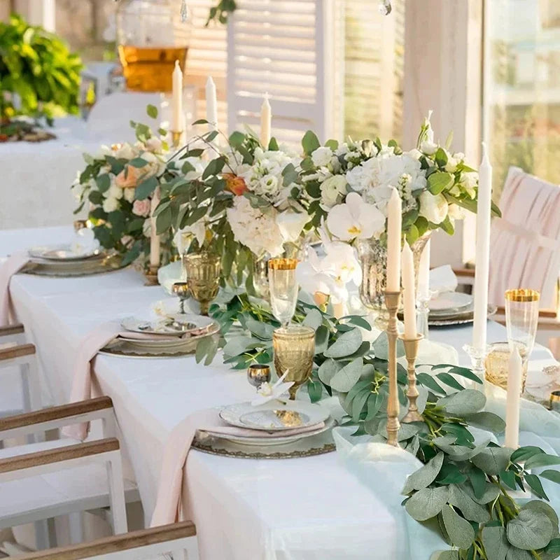 Artificial Eucalyptus Leaves Decoration