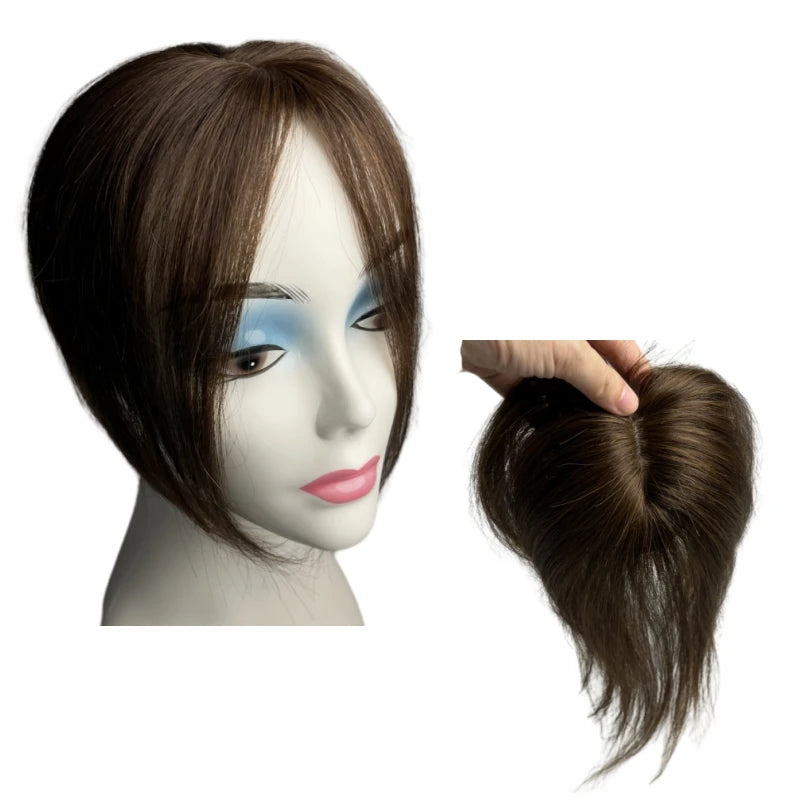 Human Hair Toppers Clip In Hairpieces For Women