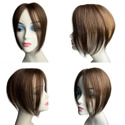 Human Hair Toppers Clip In Hairpieces For Women