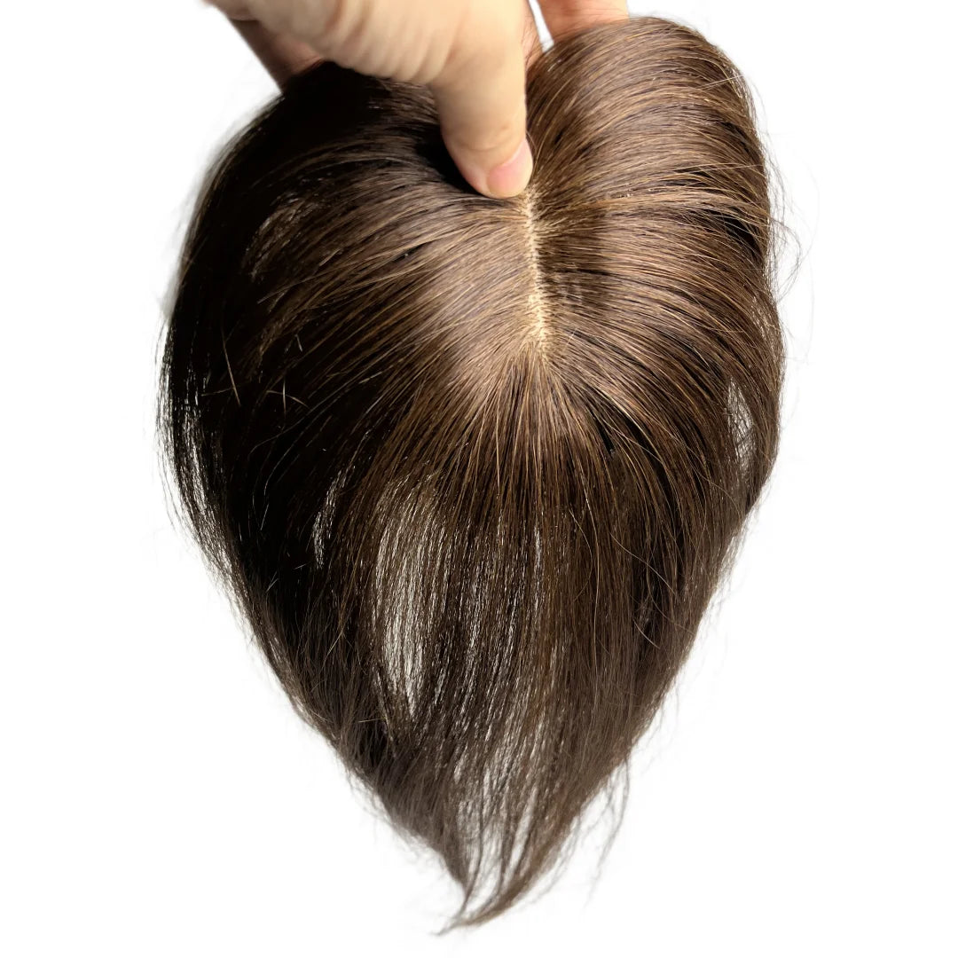 Human Hair Toppers Clip In Hairpieces For Women
