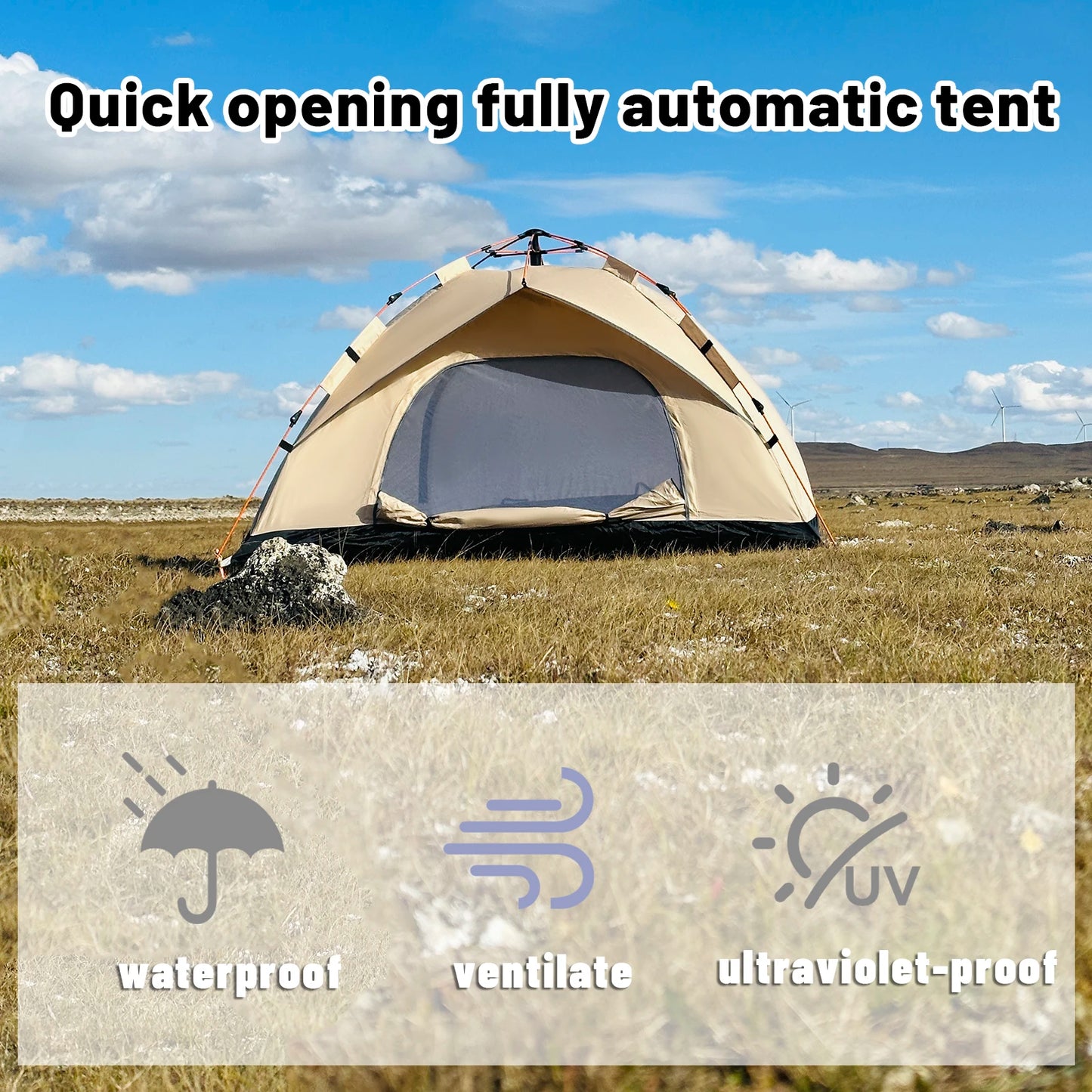 Outdoor Automatic Water Proof Tent