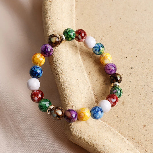 Chakra Healing Energy Stone Bracelet
