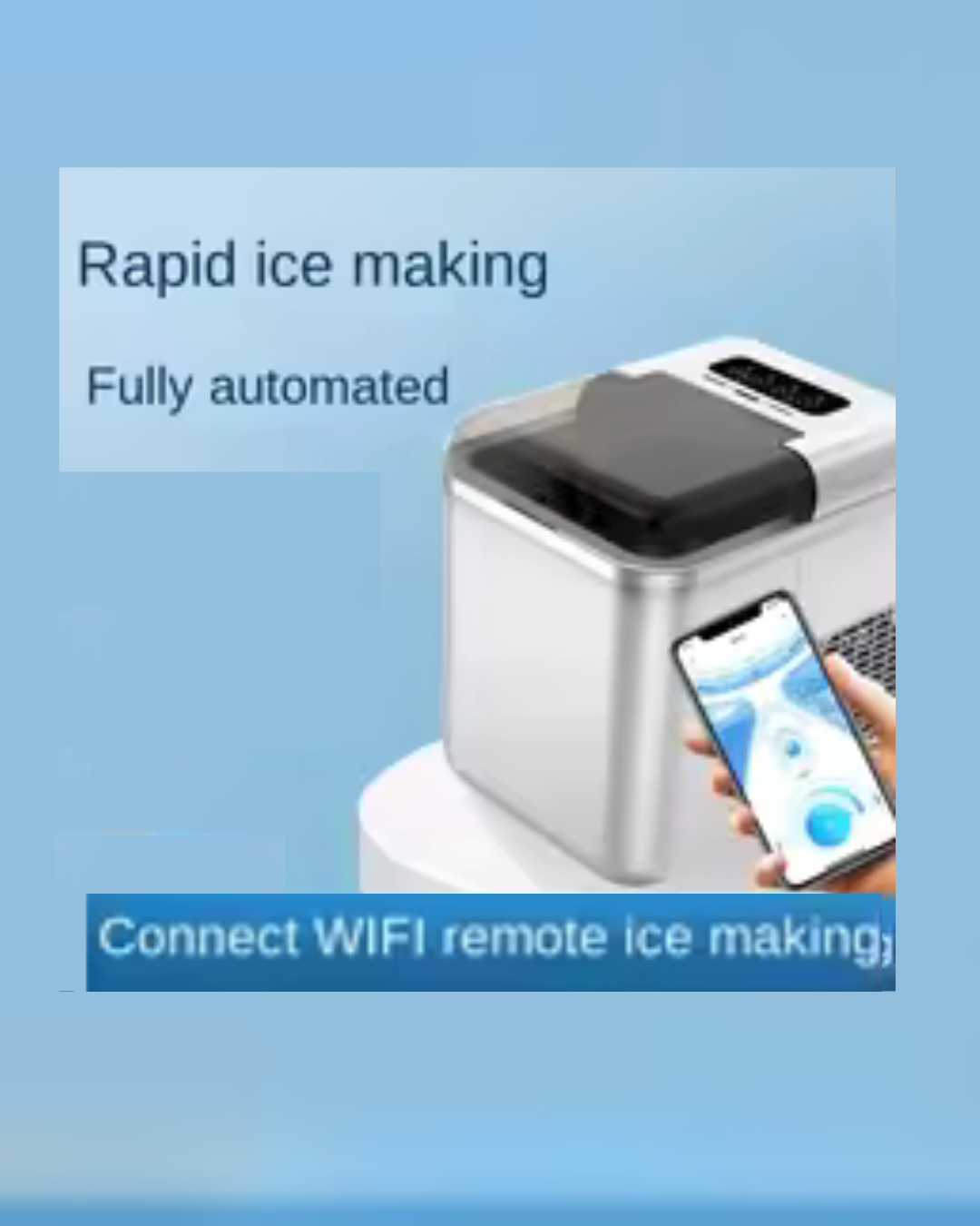 Portable WIFI Control Ice Maker